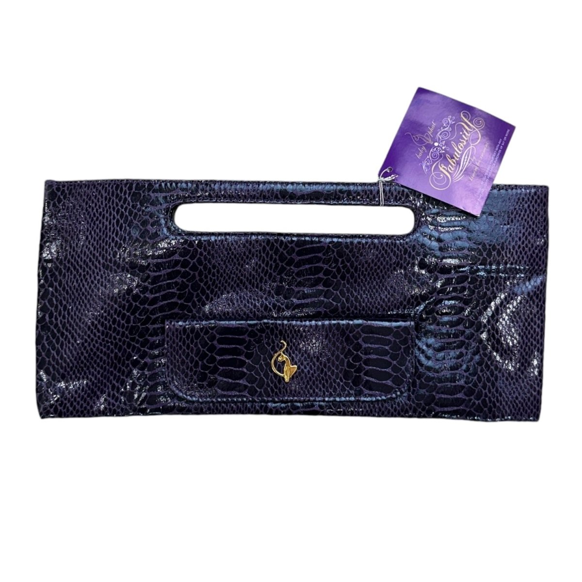 Babyphat purple clutch